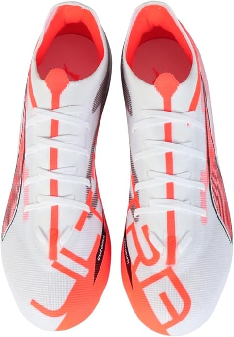 PUMAプーマ ウルトラ 5 マッチ HG/AG(ホワイト×オレンジ) PUMA プーマ ウルトラ 5 マッチ HG/AG(ホワイト×オレンジ